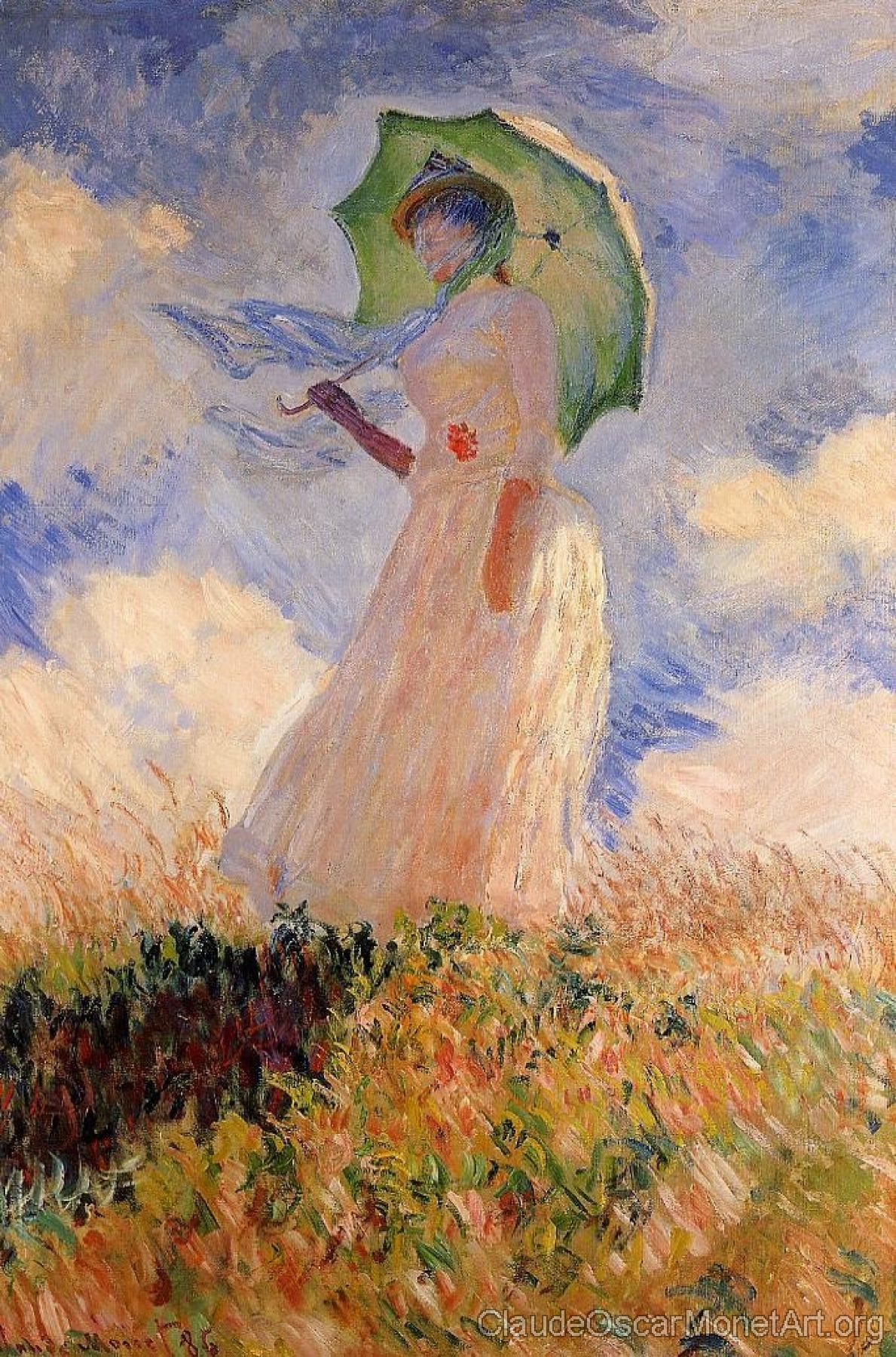 Woman with a Parasol II